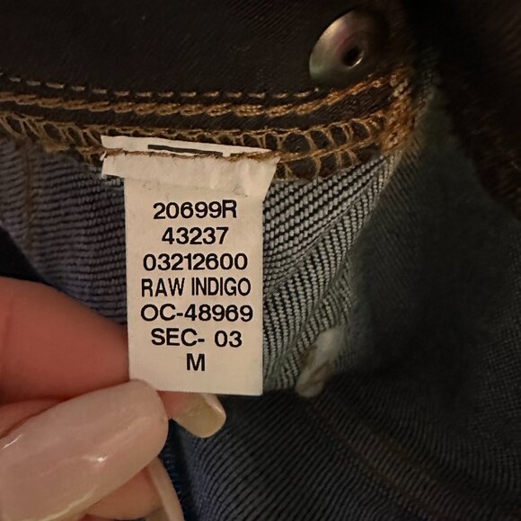 SPANX EveryWear Kick Flare Cropped Jeans Raw Indigo size Medium - Picture 4 of 6